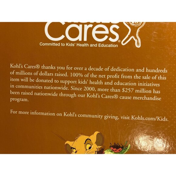Disney The Lion King Book Special Edition Kohls Cares Ages 3 & Up - Picture 10 of 13